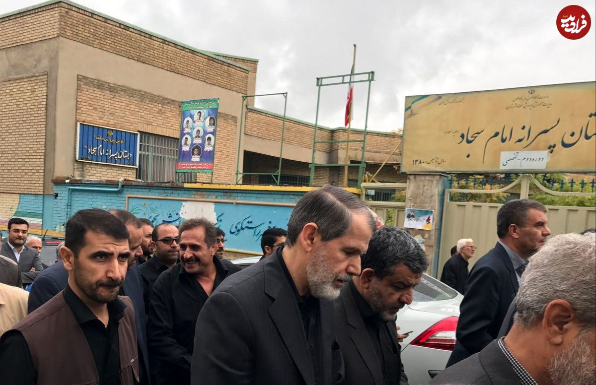 تصاویر/ کدام چهره‌ها به تشییع جنازه برادر احمدی‎نژاد آمدند؟