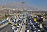 عکس| سفر به ایران قدیم؛ برف‌روبی در جاده تهران-قزوین؛ 92 سال قبل