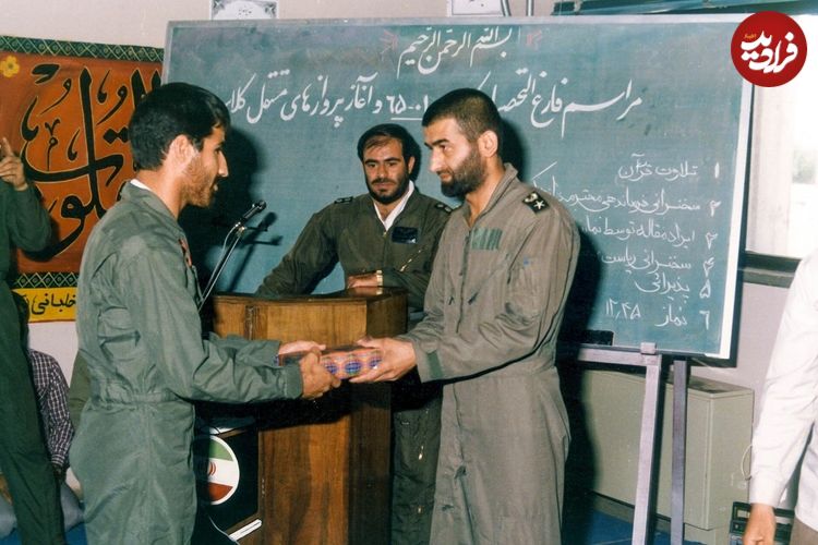 عکس؛ سفر در زمان؛ «پسران شهید عباس بابایی» در لباس خلبانی؛ دهه 60
