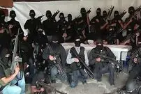(ویدئو) لحظه آتش زدن کارتل مواد مخدر توسط بالگرد ارتش مکزیک!