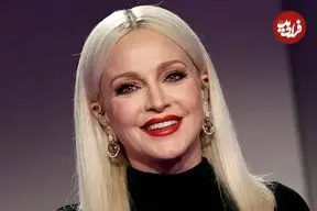 عکس| سفر در زمان؛ «مدونا» در حین اجرای مونولوگ در دوران جوانی؛ سال 1364