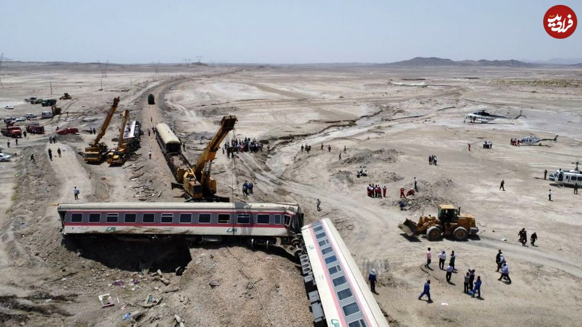 پزشکی قانونی: فوتی‌های حادثه قطار مشهد ـ یزد ۱۴ نفر بودند