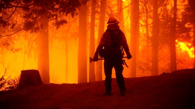 ترقه‌بازی در مهمانی، علت آتش‌سوزی‌های کالیفرنیا