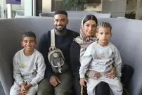 (عکس) واکنش اینستاگرامی و جالب همسر لوکادیا به بازگشت به ایران