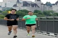 عکس/ ورزش صبحگاهی نخست‌وزیر کانادا و رییس‌جمهوری مکزیک