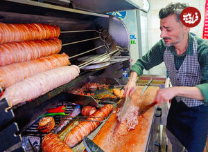 (ویدئو) غذای خیابانی در استانبول؛ از کوکورچ تا دنر کباب