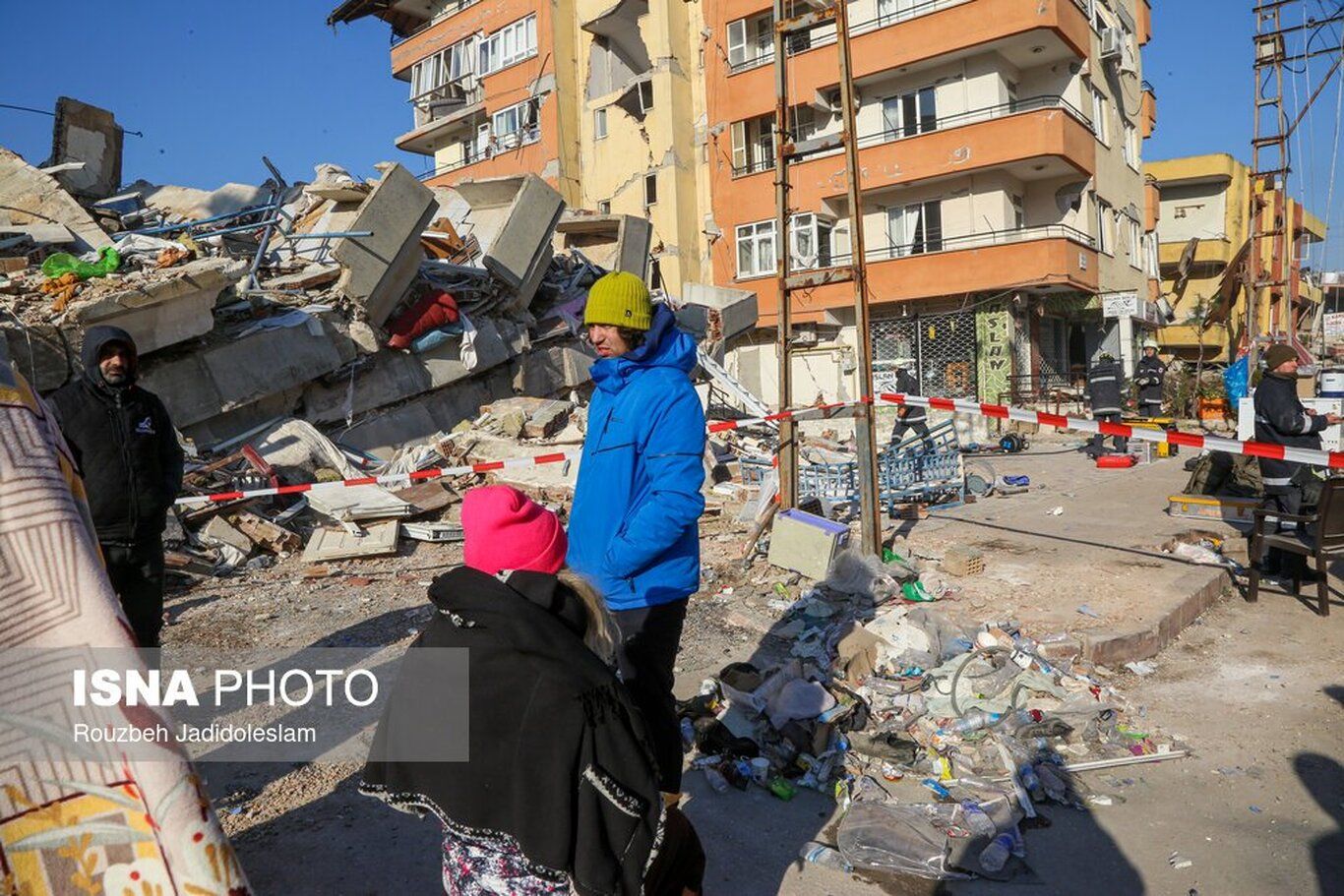 (تصاویر) زلزله ۷/۸ ریشتری ترکیه از زاویه‌ای دیگر