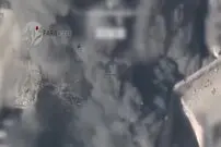 ویدیو/ لحظه حمله پهپادی به طالبان از فاصله بسیار نزدیک!