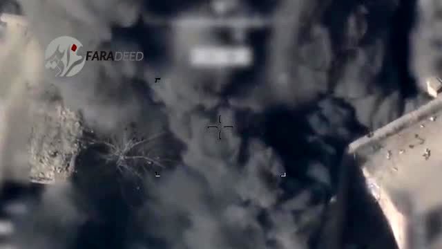 ویدیو/ لحظه حمله پهپادی به طالبان از فاصله بسیار نزدیک!