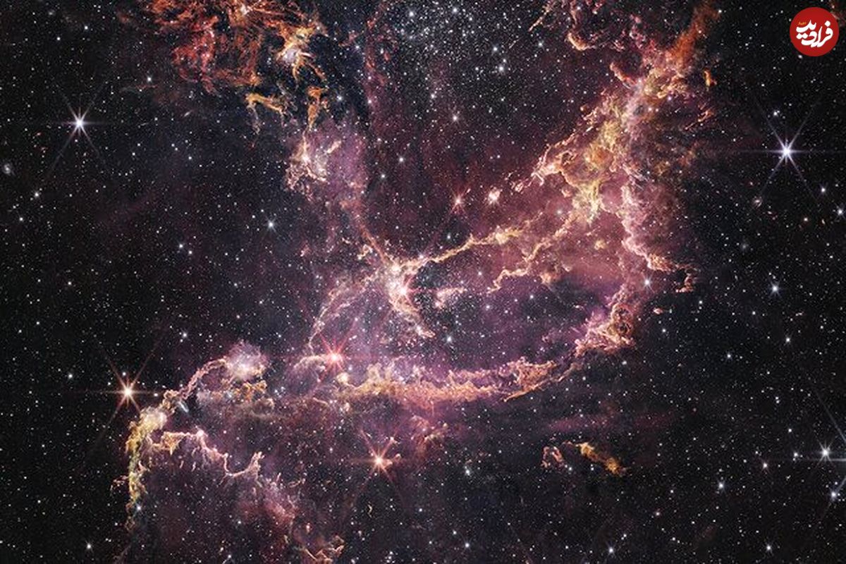 (عکس) کشف جدید «تلسکوپ فضایی جیمز وب» در مورد یک منطقه ستاره‌زا