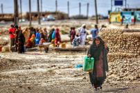 ببینید؛ درگیری مردم سیستان با انواع بیماری در پی طوفان‌ و گردوخاک