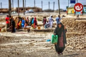 ببینید؛ درگیری مردم سیستان با انواع بیماری در پی طوفان‌ و گردوخاک