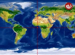 مختصات ۰.۰ روی زمین کجاست؟ 