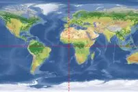 مختصات ۰.۰ روی زمین کجاست؟ 