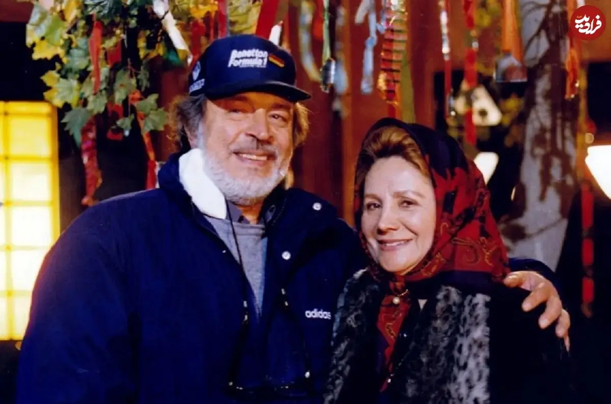 عکس| سفر در زمان؛ «تهمینه اطمینان مقدم» در کنار «رضا ارحام صدر»؛ سال 1340