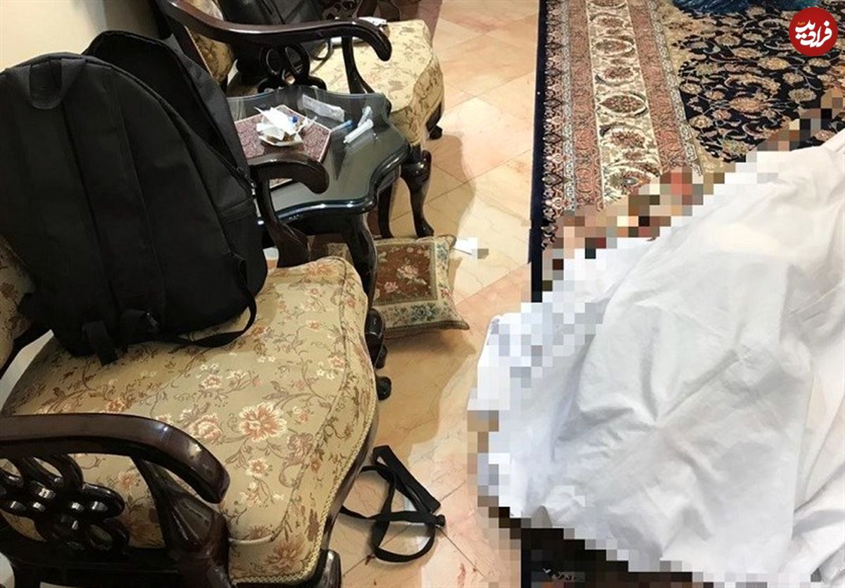 قتل مادر مقابل چشمان فرزندش