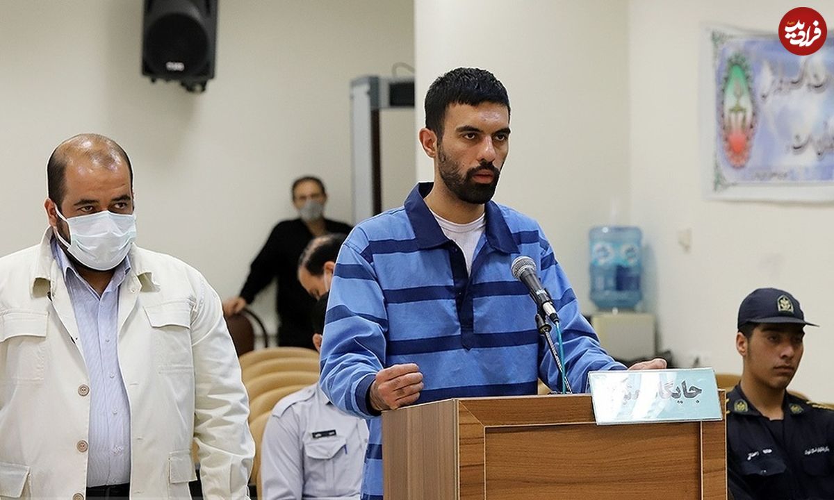 تصاویر/ جلسه اعلام حکمِ قاتل ۴ نفر در شهریار