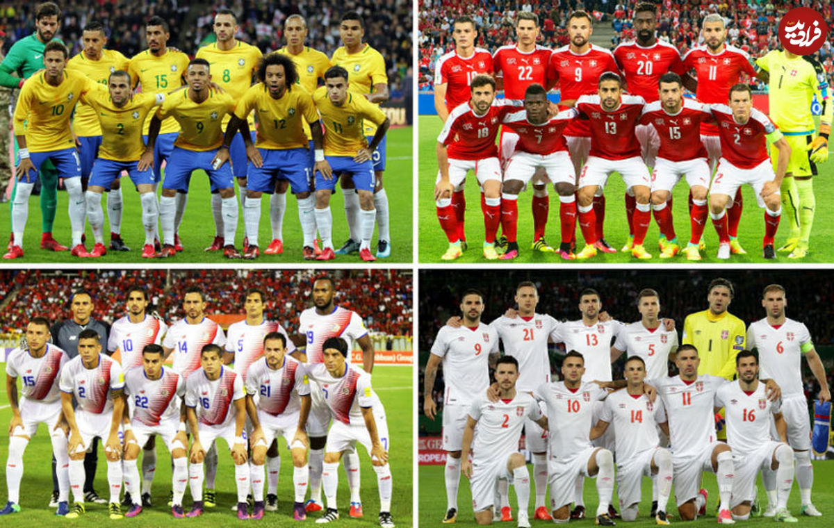 بررسی تیم‌ های صعودکرده جام جهانی ۲۰۱۸: گروه E