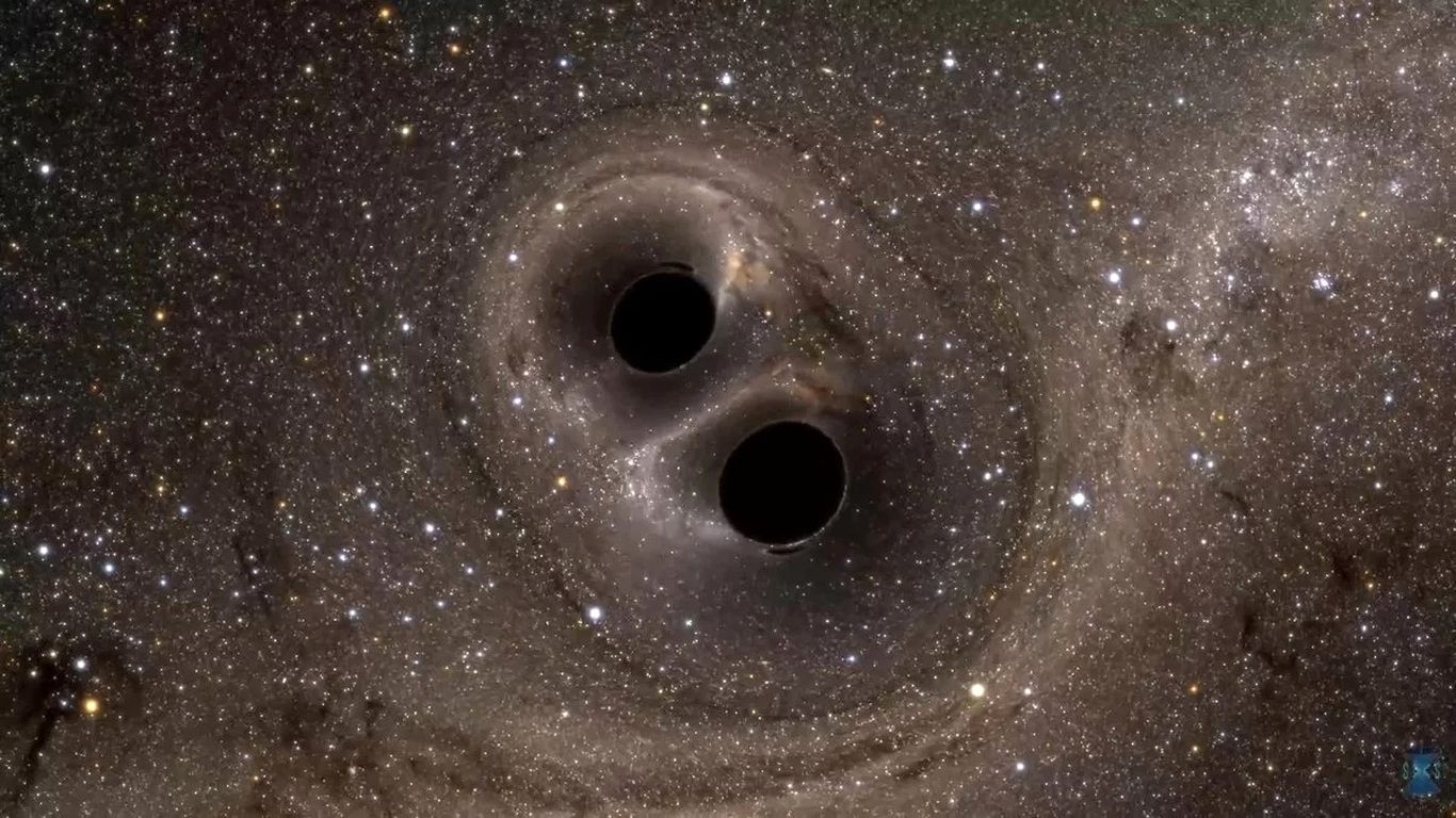 (عکس) برخورد دو سیاه‌چاله در کهکشان‌های کوتوله