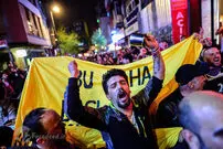 تصاویر/ مخالفان اردوغان به خیابان‌ها ریختند
