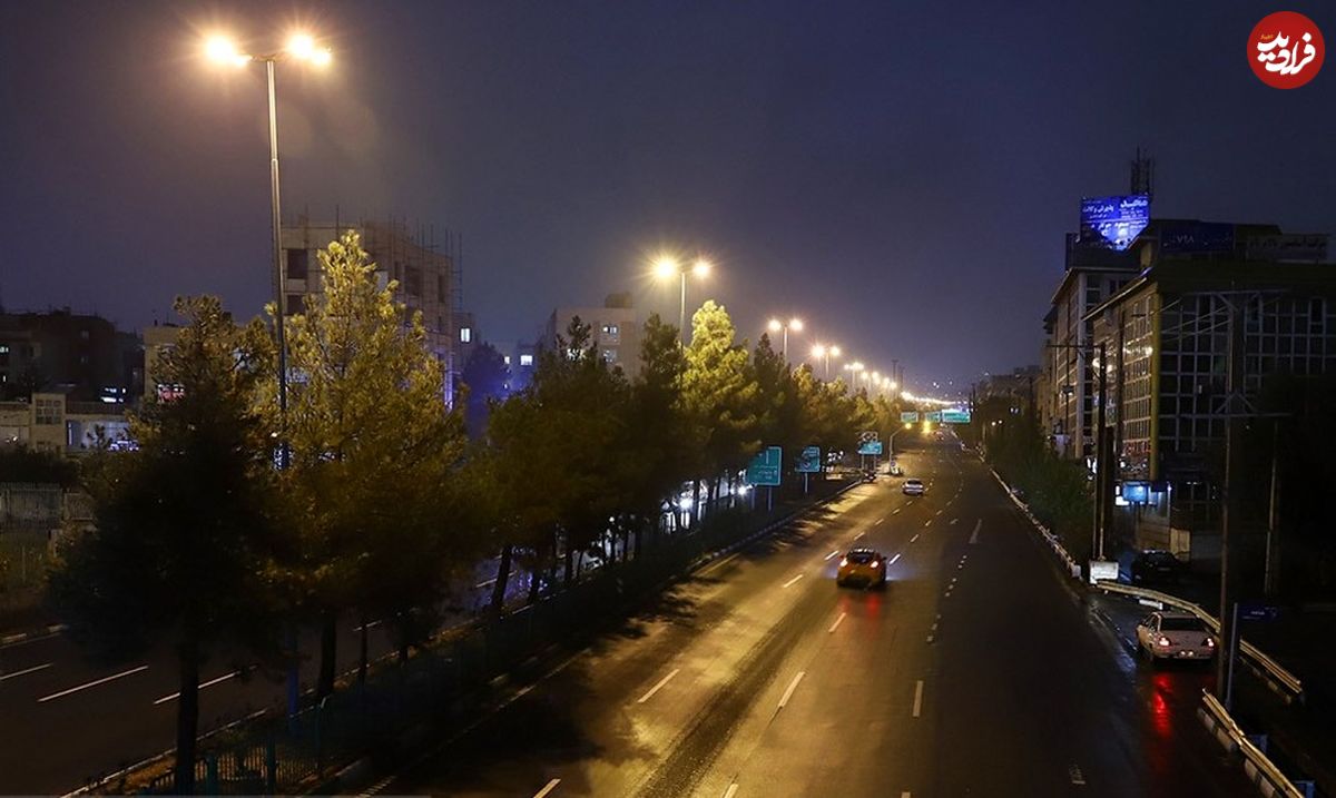 تصاویر/ منع تردد شبانه در تهران