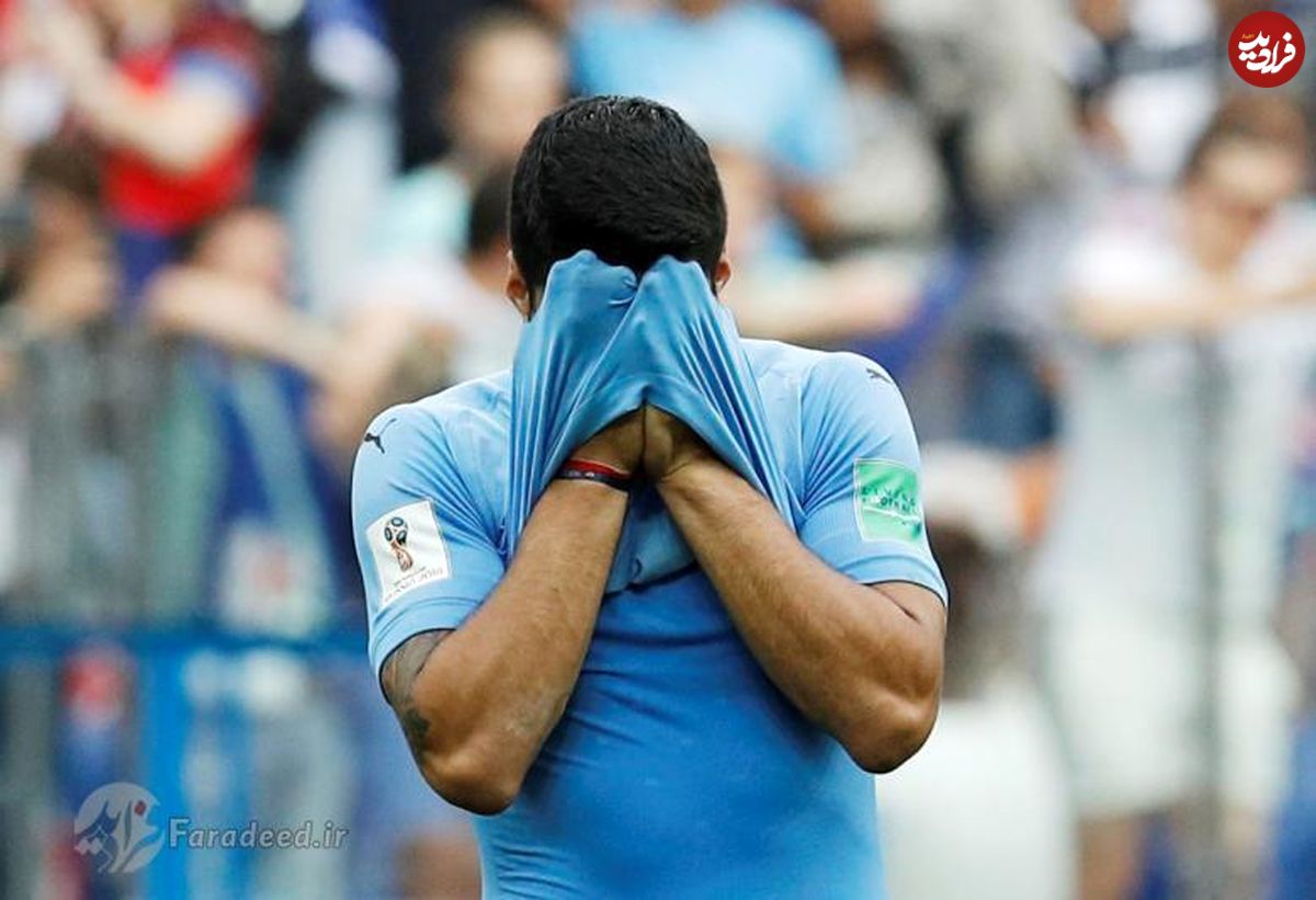 تصاویر/ خداحافظی اروگوئه با جام جهانی