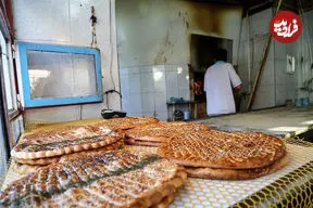 جریمه میلیونی یک نانوا به جرم کم فروشی نان در رشت