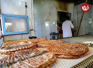 جریمه میلیونی یک نانوا به جرم کم فروشی نان در رشت