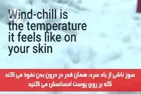 ویدیو/ در چند دقیقه ممکن است دچار سرمازدگی شویم؟