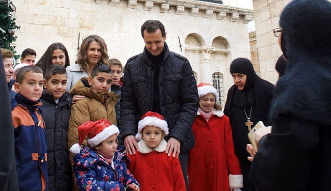 عکس/ کاپشن قدیمی بشار اسد خبرساز شد