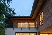 تصاویر؛ معماری این خانه زیبا در چابکسر توجه‌ها را جلب کرد