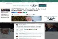 عکس/ ذوق مرگ شدن نوجوان آمریکایی از حرکت جدید ترامپ!