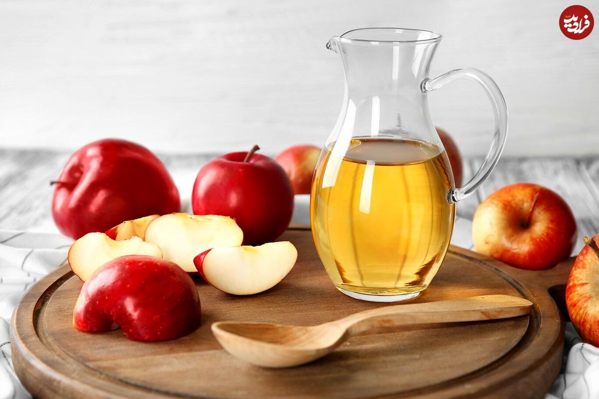 اینفوگرافیک/ خواص سرکه سیب برای سلامتی