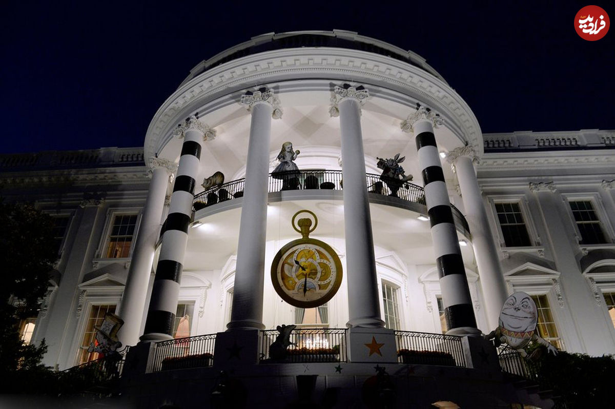 عکس/ تزیین "هالوینی" کاخ سفید