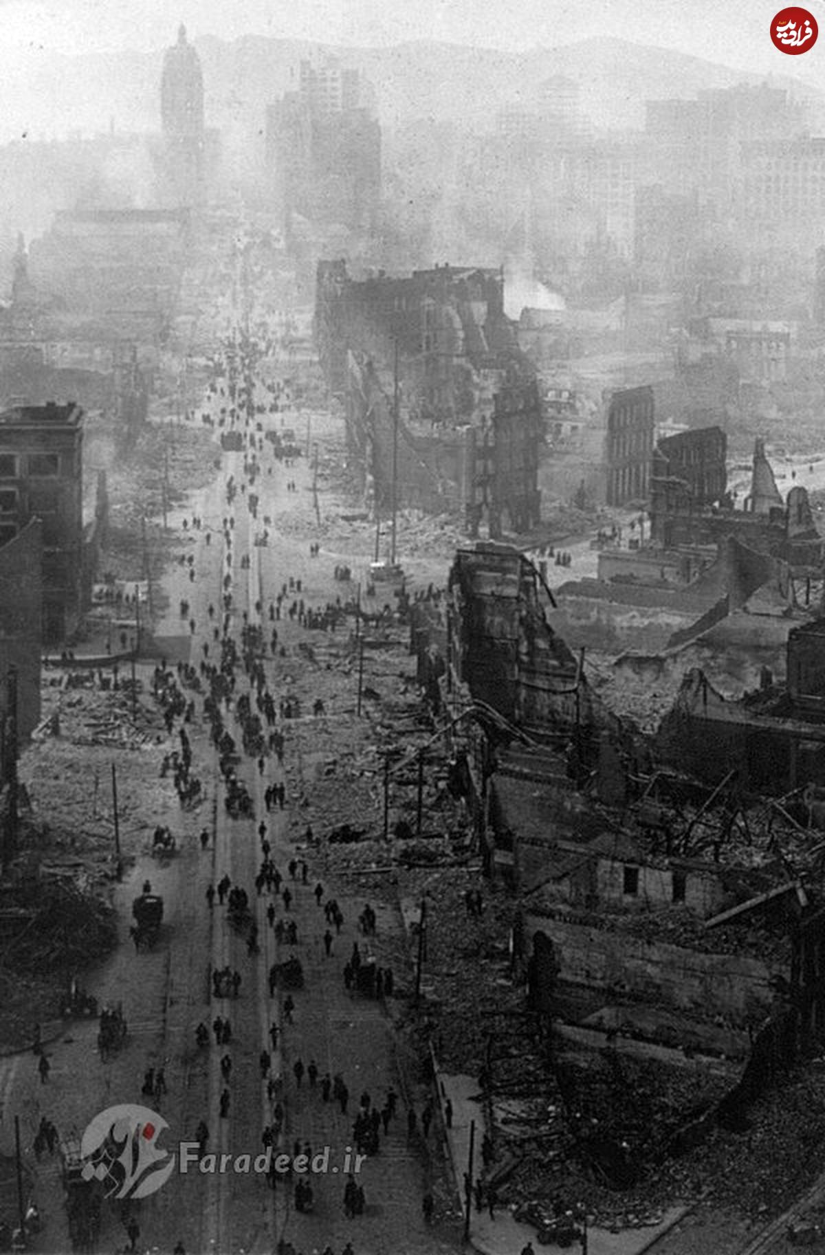سان فرانسیسکو، پس از زلزله سال 1906 میلادی