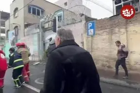 ببینید| تصاویر حمله هوایی به منطقه جوادیه تهران