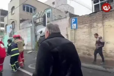 ببینید| تصاویر حمله هوایی به منطقه جوادیه تهران