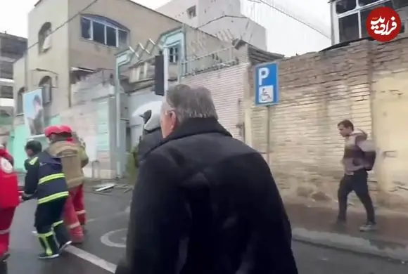 ببینید| تصاویر حمله هوایی به منطقه جوادیه تهران