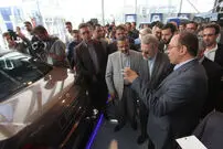 (تصاویر) علی لاریجانی پشت فرمان