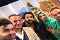 بازیگر سریال کیمیا و همسرش در شیراز