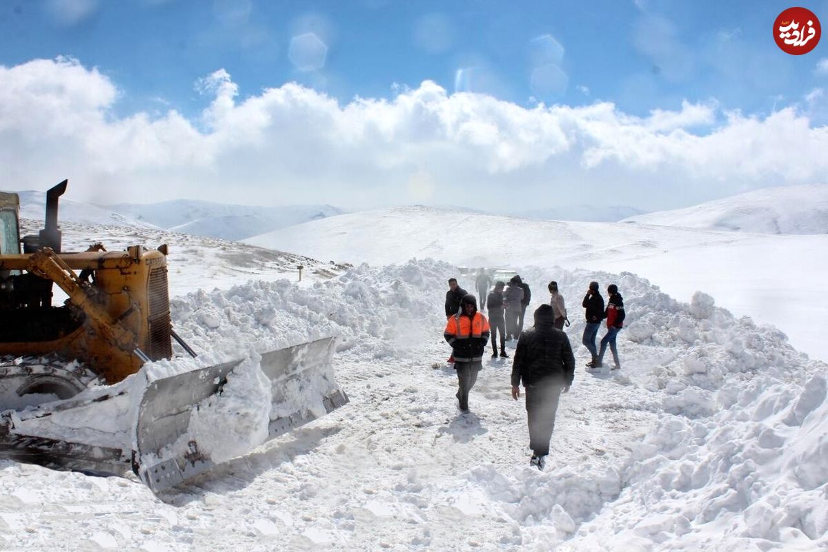 این شهر ایران رکورددار بارش برف شد!