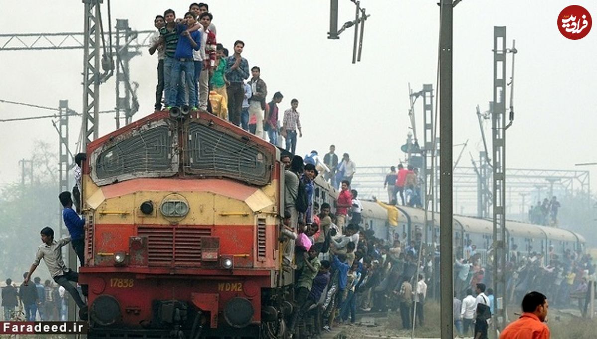 خواندنی‌های راه‌آهن یکی از پرجمعیت‌ترین کشورهای جهان