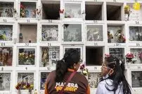 (تصاویر) روز مردگان، یک سنت جالب در اکوادور