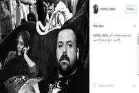 عکس/ مهناز افشار و آقای سیدی در پشت صحنه «عاشقانه»
