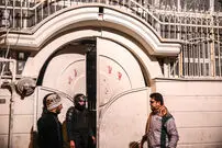 تصاویر/ معترضان سفارت عربستان در تهران را آتش زدند