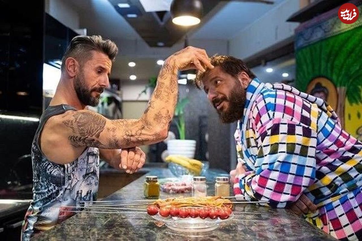 هنرنمایی امین حیایی و امیر جعفری در آمریکا با آهنگ تتلو!