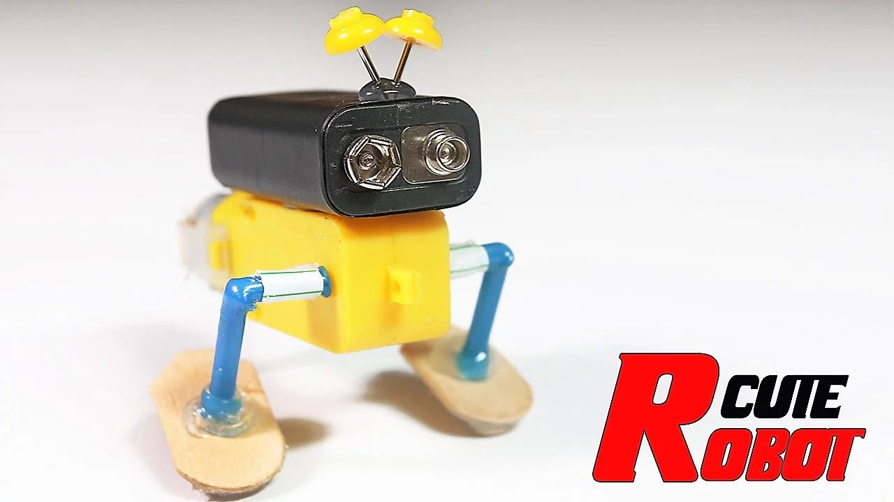 (ویدئو) چگونه یک ربات راه رونده زیبا بسازیم؟