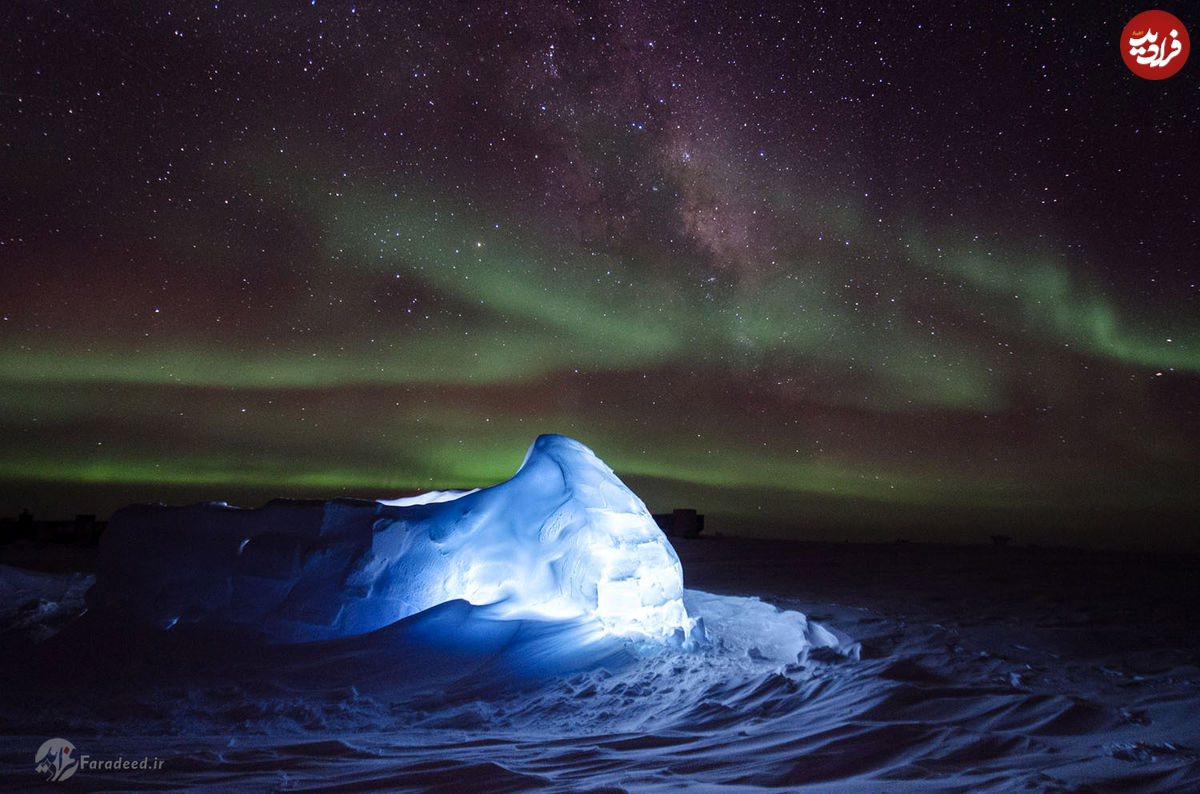 تصاویر/ سفر به قطب جنوب از دریچه دوربین