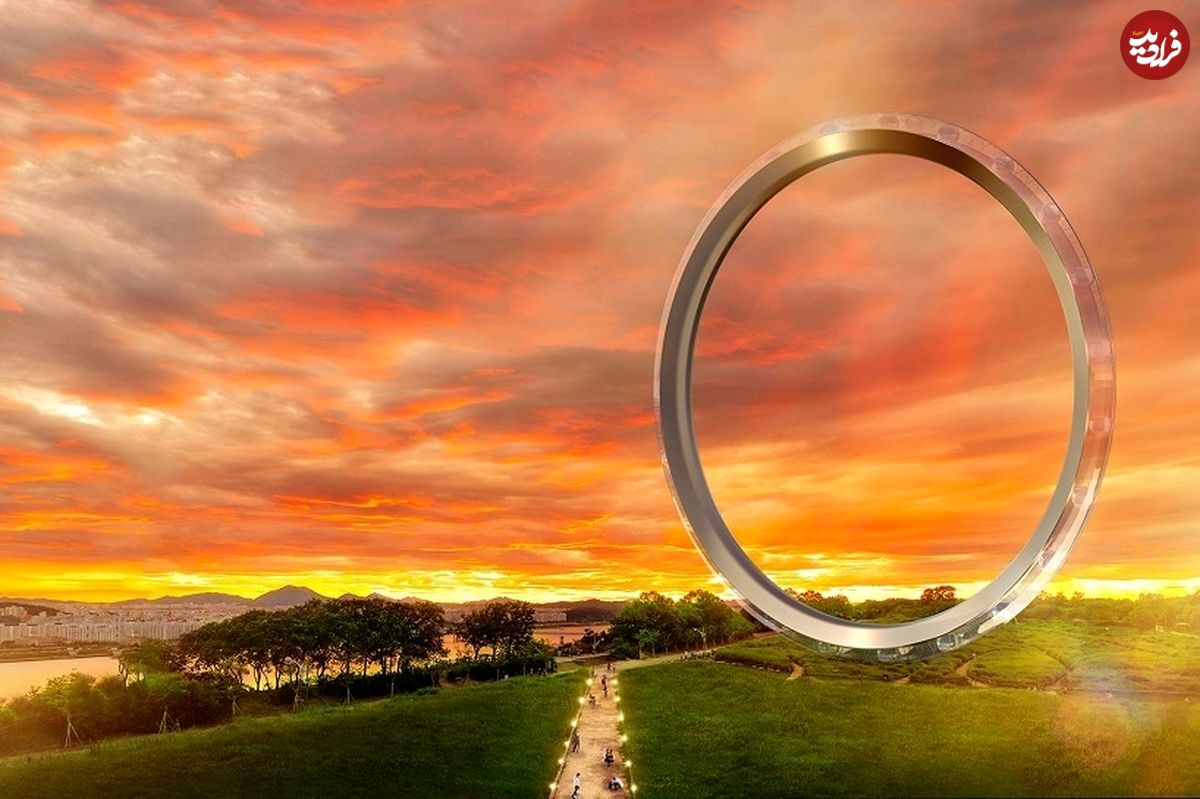 (تصاویر) حلقه سئول؛ بزرگ‌ترین چرخ و فلک بدون پره جهان
