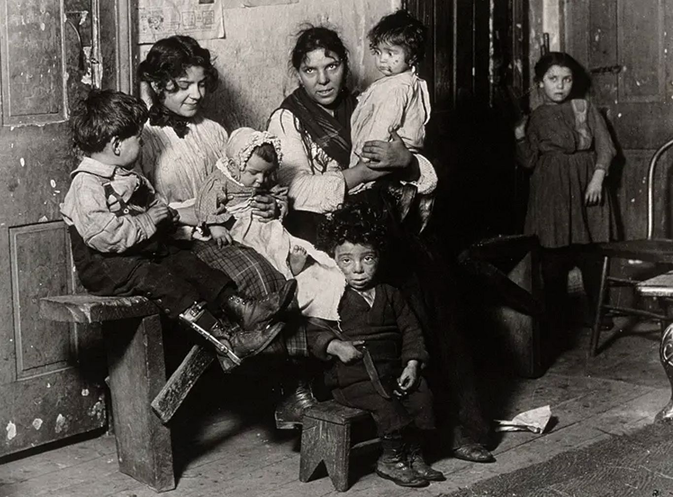 عکس‌هایی از مهاجرت به آمریکا؛ ۱۲۰ سال قبل